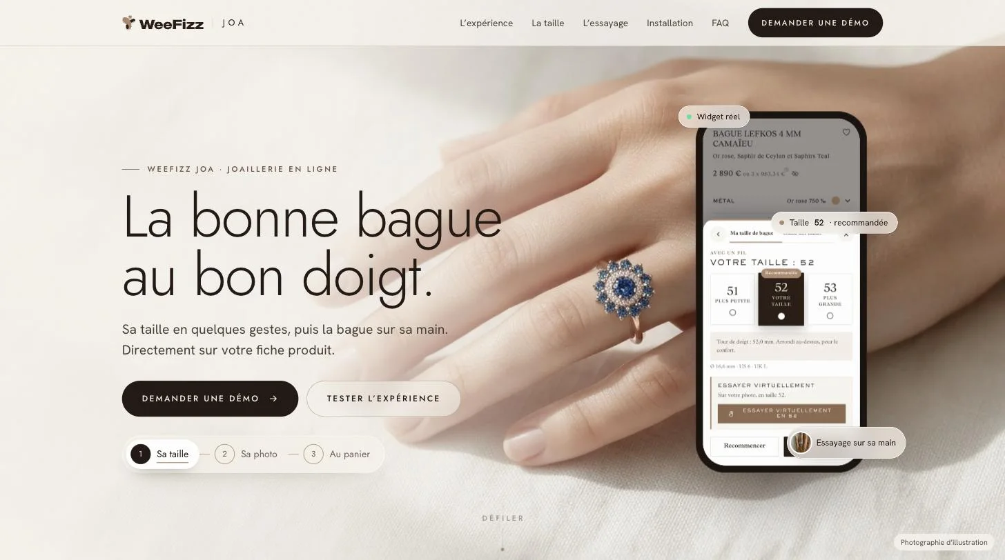 Landing page : la bonne bague au bon doigt